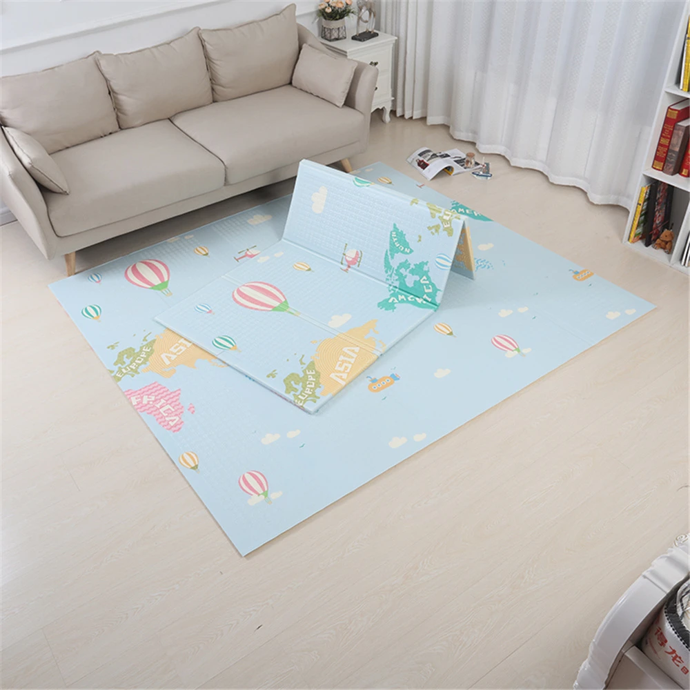 

Baby Crawling Mat Play Mat Double Surface Baby Carpet Rug Developing Mat Pack and Play Mattress for Children Game Pad