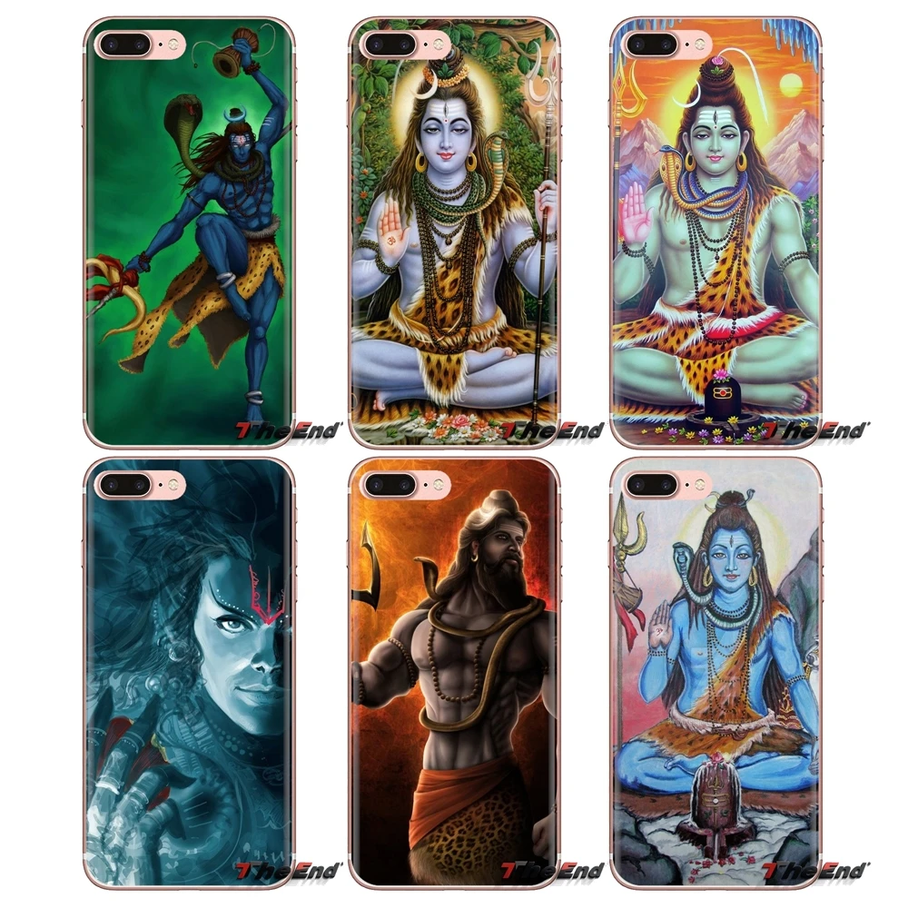 Прозрачный мягкий чехол для Samsung Galaxy S3 S4 S5 Mini S6 S7 Edge S8 S9 S10 Plus Note 3 4 5 8 9 Lord Shiva |