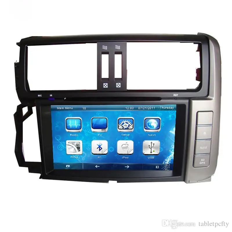 8 &quotАвтомобильный dvd плеер с GPS (опционально) аудио Радио стерео AUX BT/TV