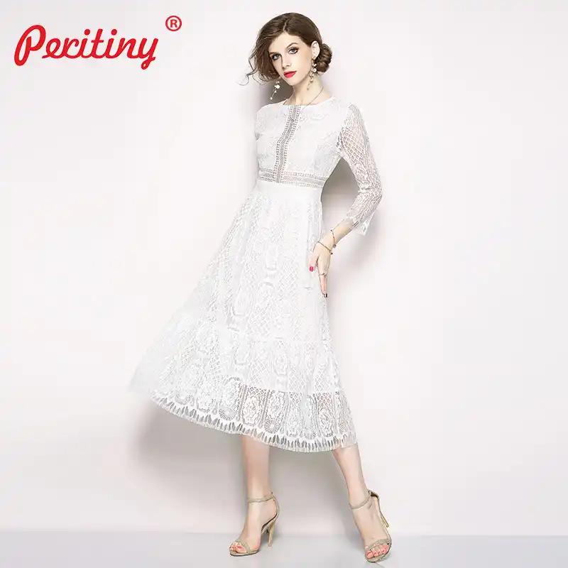 off white summer dress