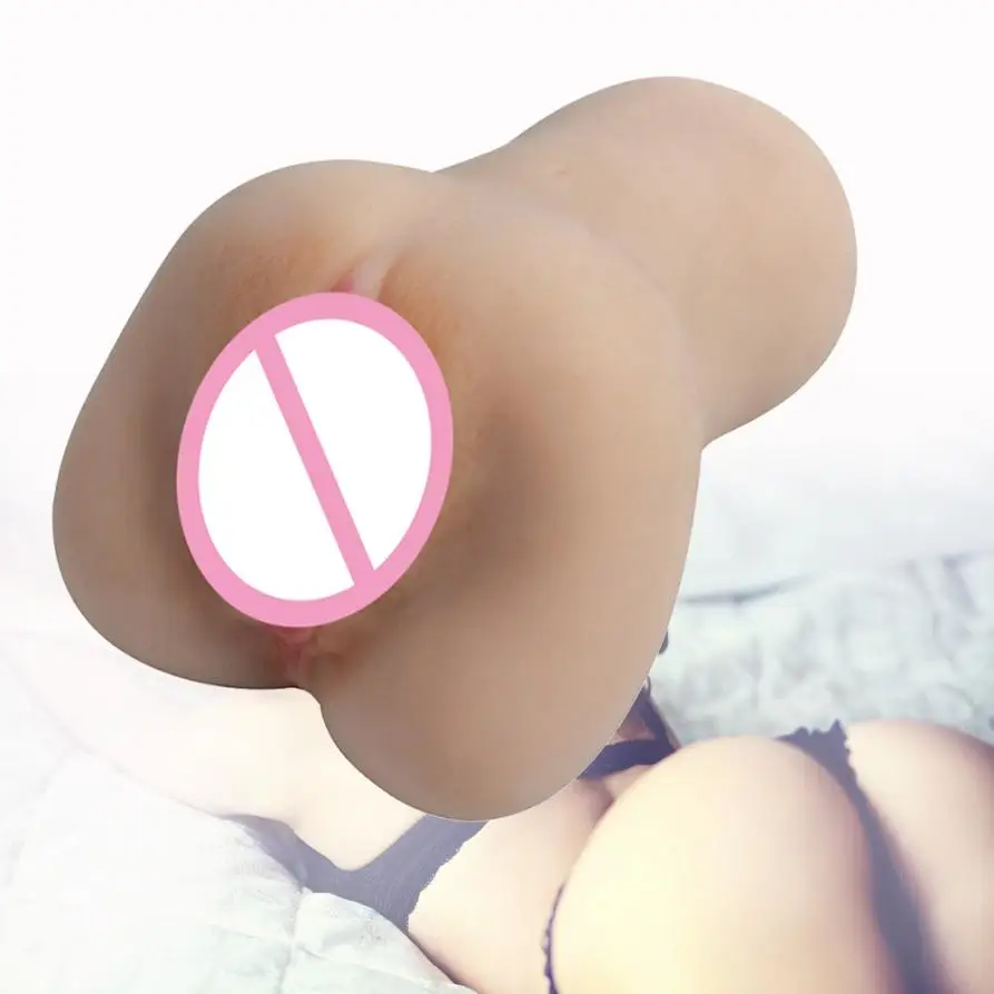 4D Male Masturbators Realistic Vagina font b Pussy b font Masturbation Sex Toy For Men Adult