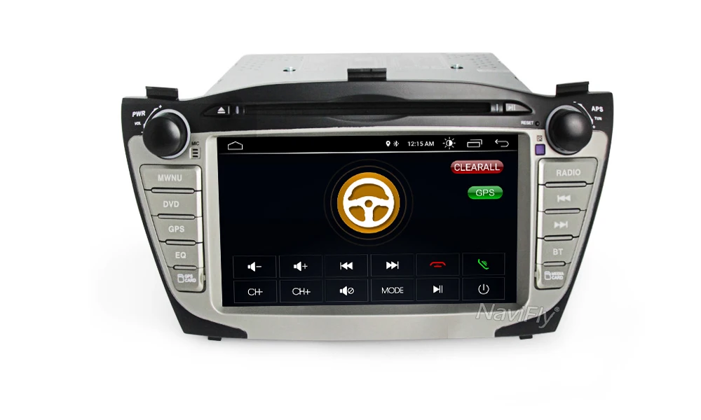 Best New! 2din Android 8.1 Car radio GPS Navigation For Hyundai ix35 Tucson 2009-2015 Audio Radio Stereo Head Unit WIFI BT RDS Canbus 14