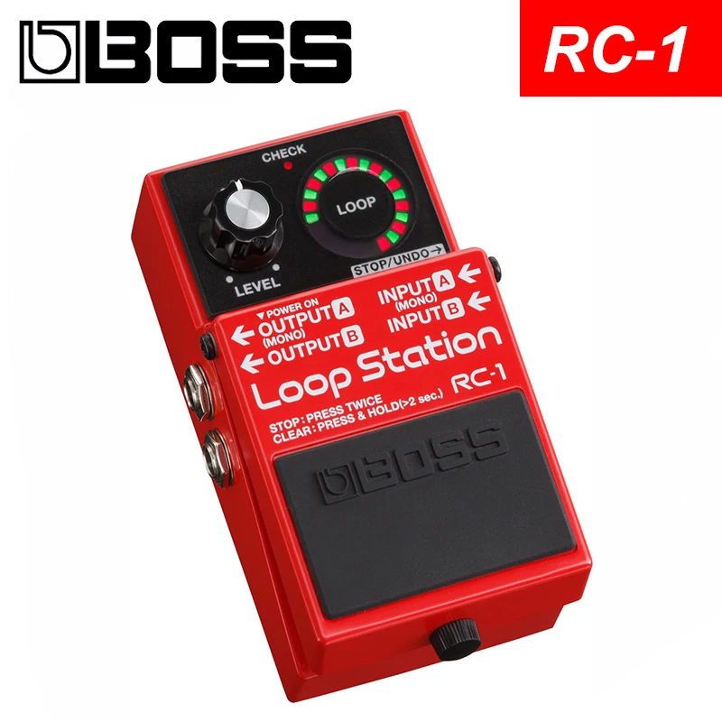 Boss RC-1 или RC-3 петля станция педаль для комплект для гитары с медиками, полировочная ткань и струны моталки