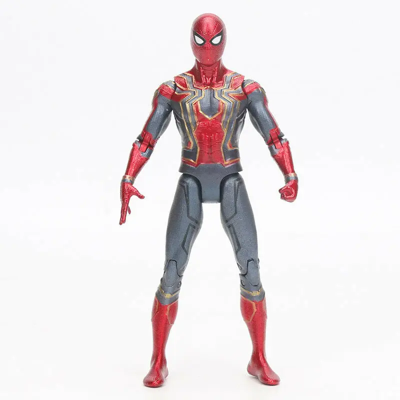 

15cm Spider-Man Action Figure Toy Marvel Avengers Infinity War Iron Spiderman Model
