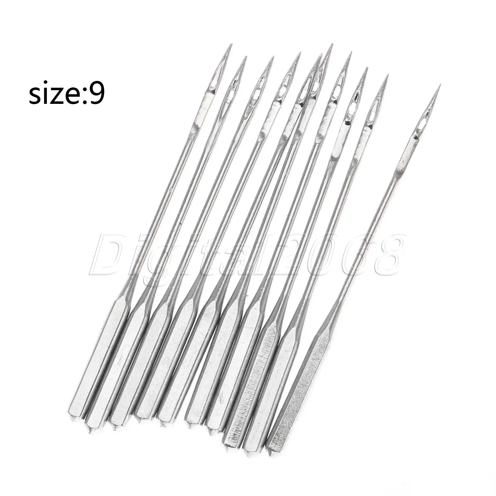 10Pcs/Lot 4 cm Metal Home Sewing Machine Threading Needles for Chiffon