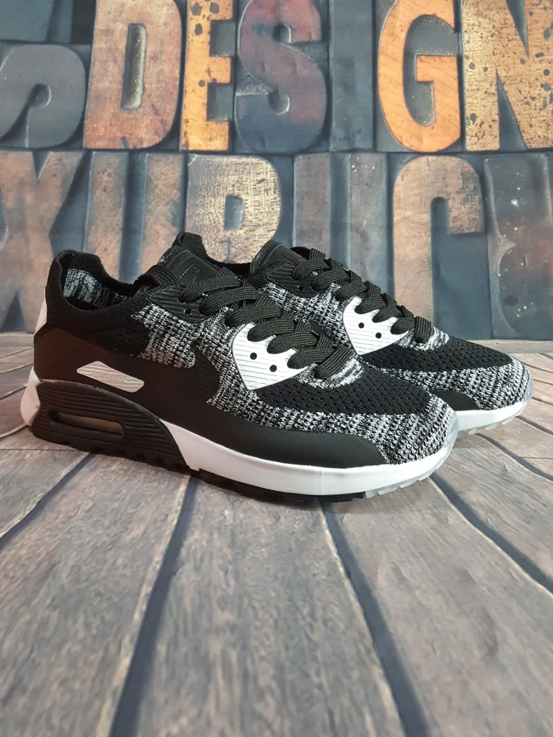 Оригинальная продукция Nike Air Max 90 Ultra 2,0 Flyknit Для женщин кроссовки открытый тапки официальный Оригинальная продукция Nike air Max 90 Ultra 2,0