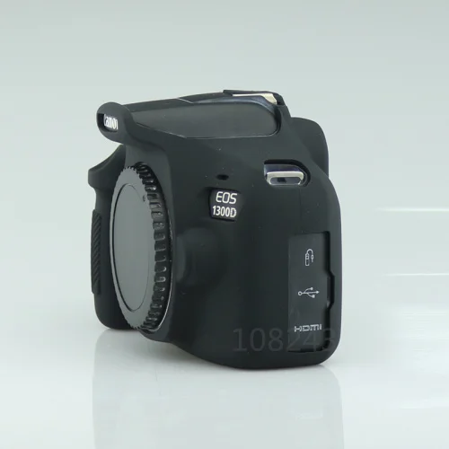 DSLR цифровой Камера приятный мягкий силиконовой резины Камера сумка объектива для Canon 1300D мягкая сумка