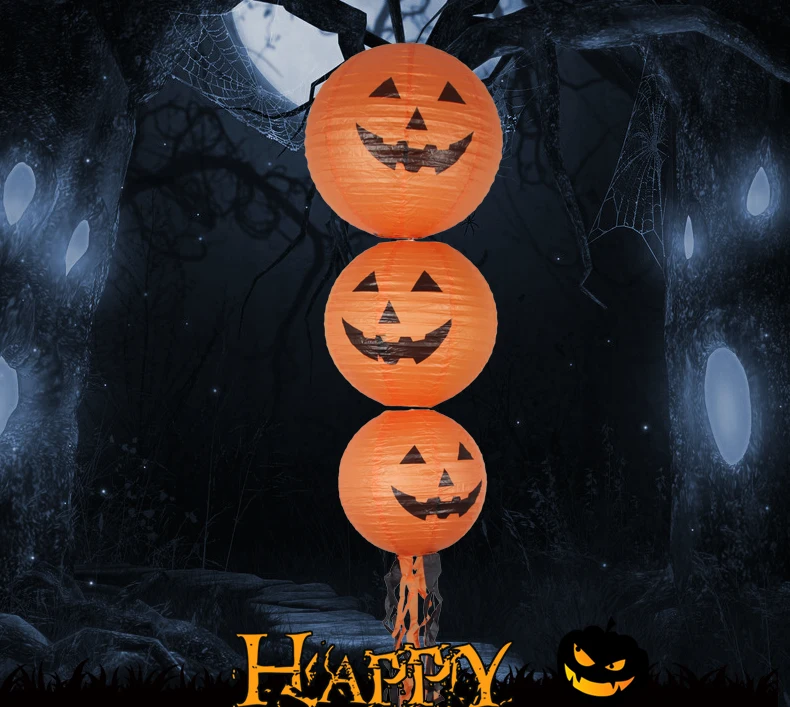 1pc 20/30/40cm Halloween decorations paper lantern Events party