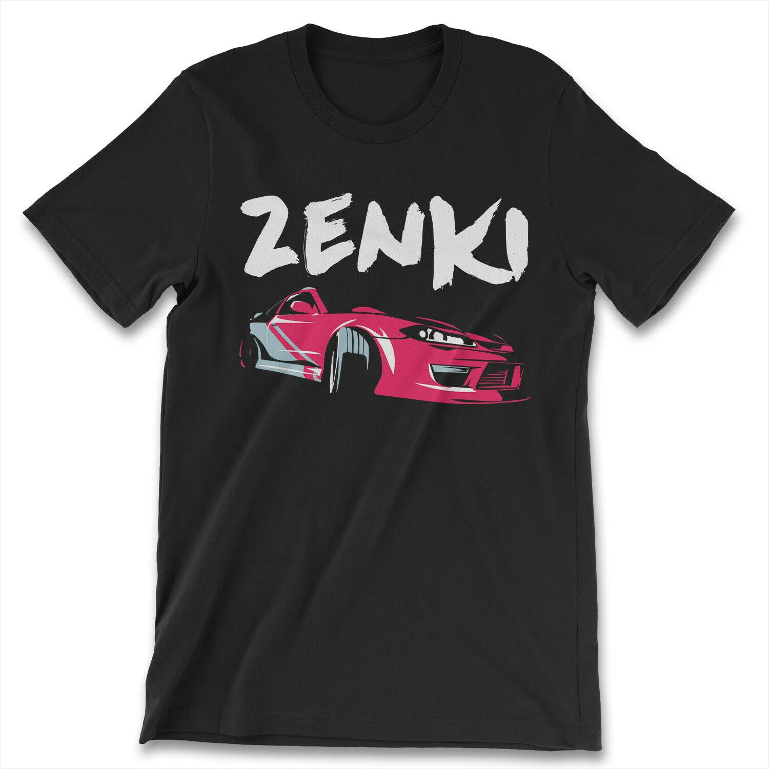 

Zenki Kauki New Men's Shirt Nissan Silvia Automobile Vehicles Summer Casual Tee