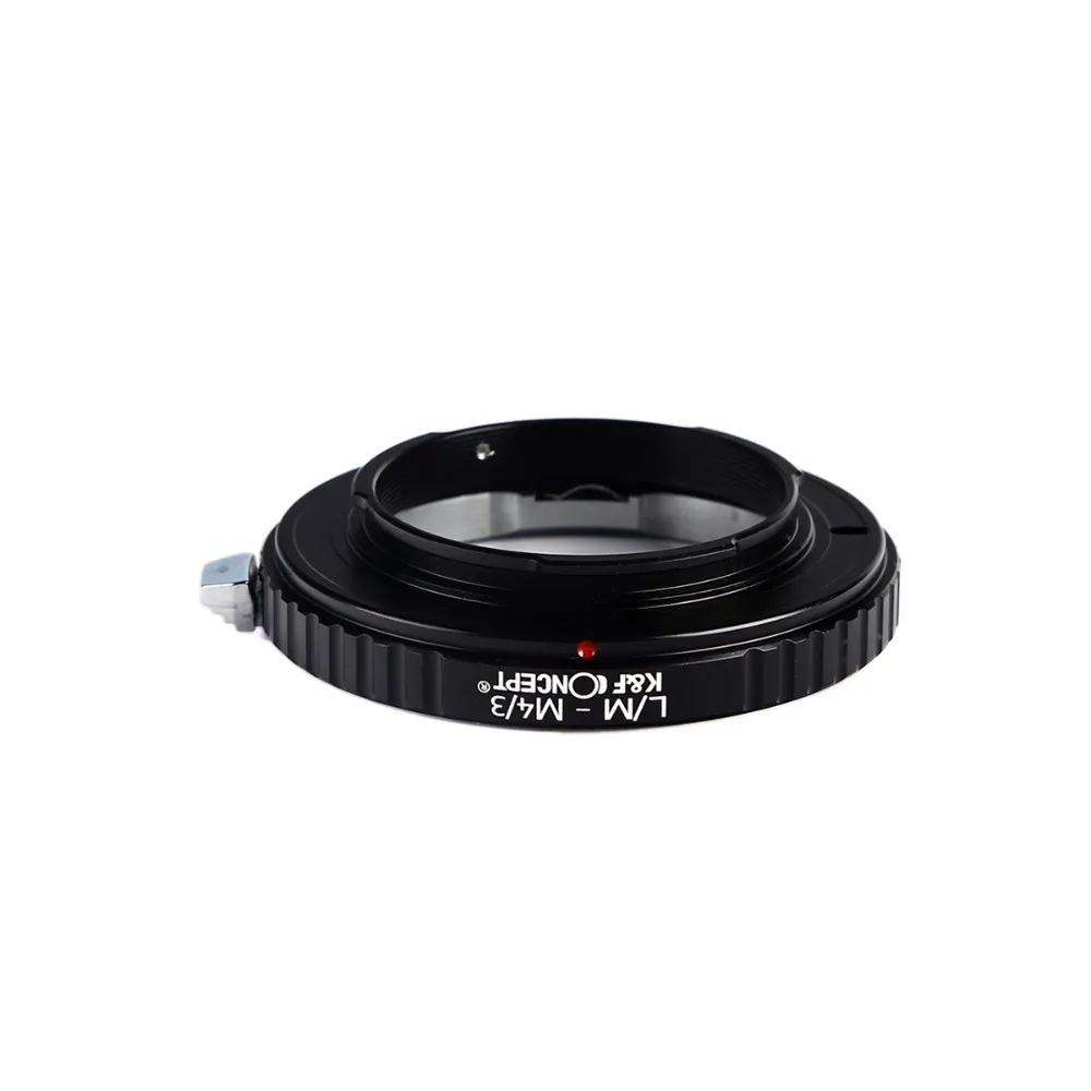 K& F концепция объектива камеры Адаптер кольцо подходит для Leica M Крепление объектива микро 4/3 крепление для корпуса камеры для Olympus Panasonic DSLR камеры