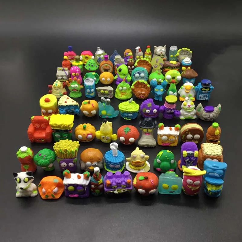 

30PCS/LOT Grossery Gang Action Figures Putrid Power Mini 3-4CM Figure Toys Model Toys For Children