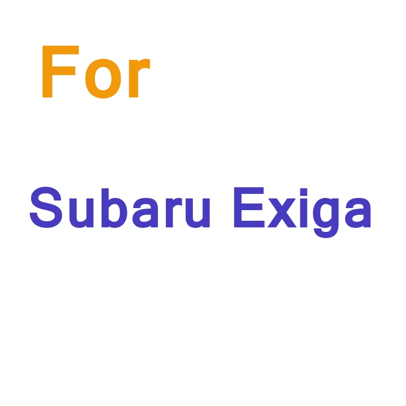Cawanerl Стайлинг авто уплотнение прокладки комплект звукоизоляция резиновый уплотнитель для Subaru Exiga Tribeca XV Outback Forester - Цвет: For Subaru Exiga