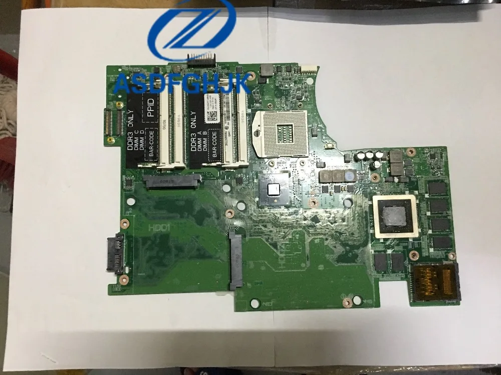 لديل XPS 17R L701X اللوحة المحمول CN-053JR7 053JR7 HM57 DDR3 GT445M 3 جيجابايت اللوحة الرئيسية