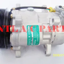 9646273880 SD6V12 1438 SD1438 воздушный компрессор кондиционера для PEUGEOT 307 Citroen C2 C3