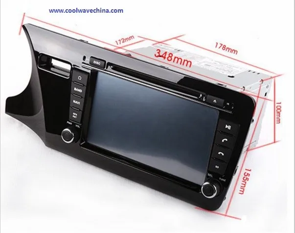 Flash Deal car radio dvd Navigation Android for H ON DA CITY 2014 2015 Car DVD Player GPS TV 3G Radio left driving 1