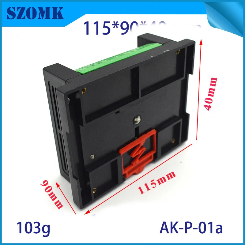 szomk electronics plastic enclosure for pcb junction box din rail enclosure control box szomk outlet boxes instrument enclosure box project box plastic housing   (5).jpg