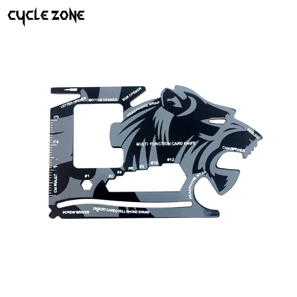 

1PC Credit Card Multifunctional Pocket Knife Wallet Multi Tool Multitool Camping Survival Tools Wrench Microtech Tiger Ninja