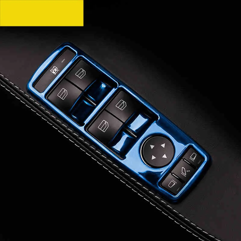

lsrtw2017 abs car window control panel trims for tesla model s model x 2015 2016 2017 2018 2019 75d 100d 90d