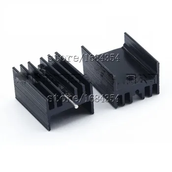

50pcsDense tooth fin/ Heatsink/Aluminum radiator/Designed with heat sink fan/Aluminum 20*15*11mm Computer dedicated heat sink