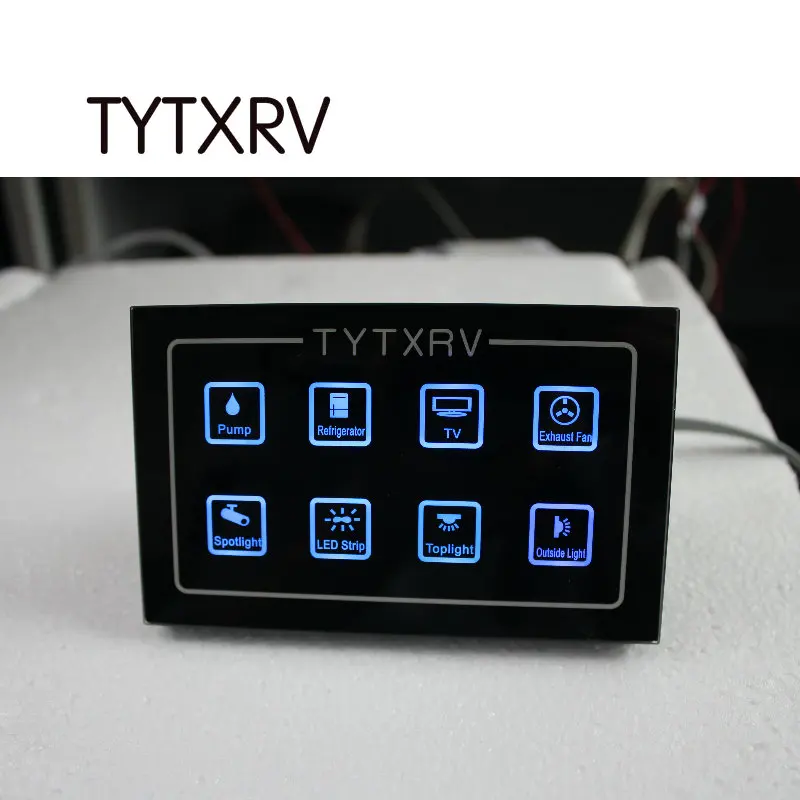 

Touch Control Panel Caravan Accessories 12V Camper Motorhome Control System