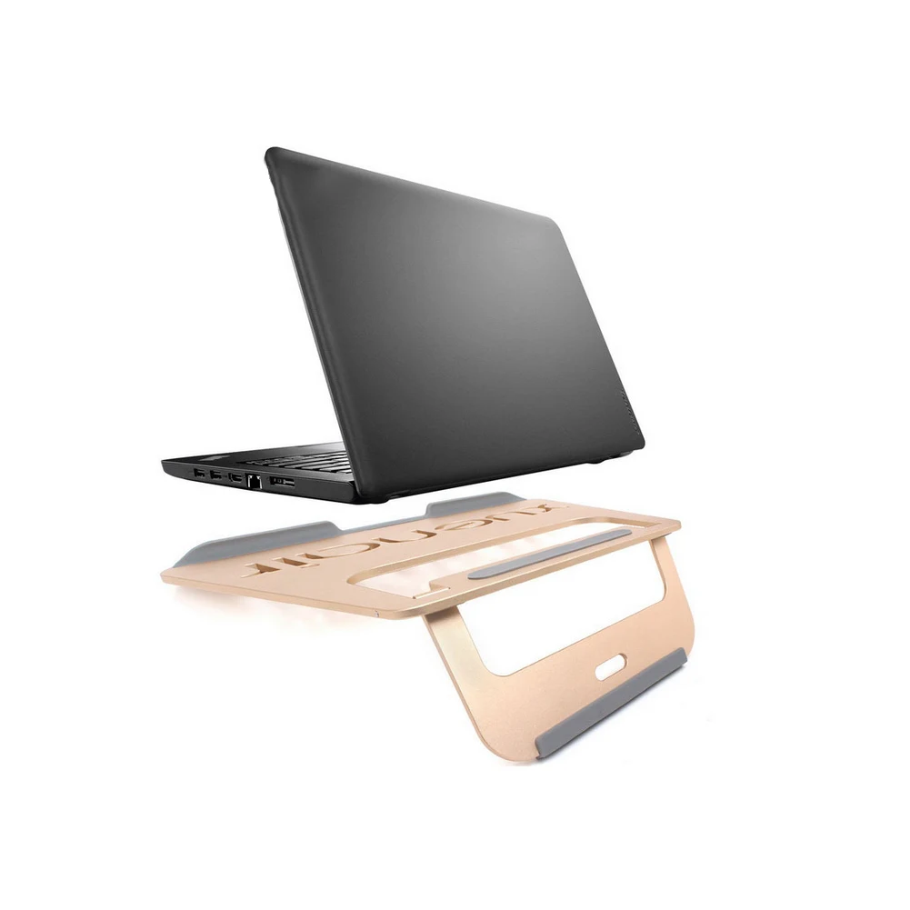 

Portable Aluminum Alloy Laptop Stand Desk Dock Holder Bracket Cooler Cooling Pad for MacBook Pro/Air/iPad/Notebook SGA998