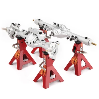 

1PC Climbing Car Front Rear Reserve Axle Bridge Pass Aluminum Axle/Drive Shaft/Gearbox Gears for Axial SCX10 RC Cars Spare Parts