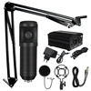 Professional microfone BM 800 Karaoke Microphone Condenser Microphone Kits Bundle Microphone for Computer Studio Recording ► Photo 1/6