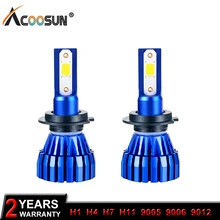 LED Auto Car Headlight H4 LED H7 H11 H8 9005 9006 H1 H3 HB3 HB4 COB