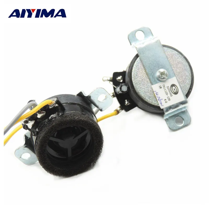 AIYIMA 2 шт. 1 &quotдюймов 4ohm 5 Вт автомобильный трехкратный Высокочастотный динамик
