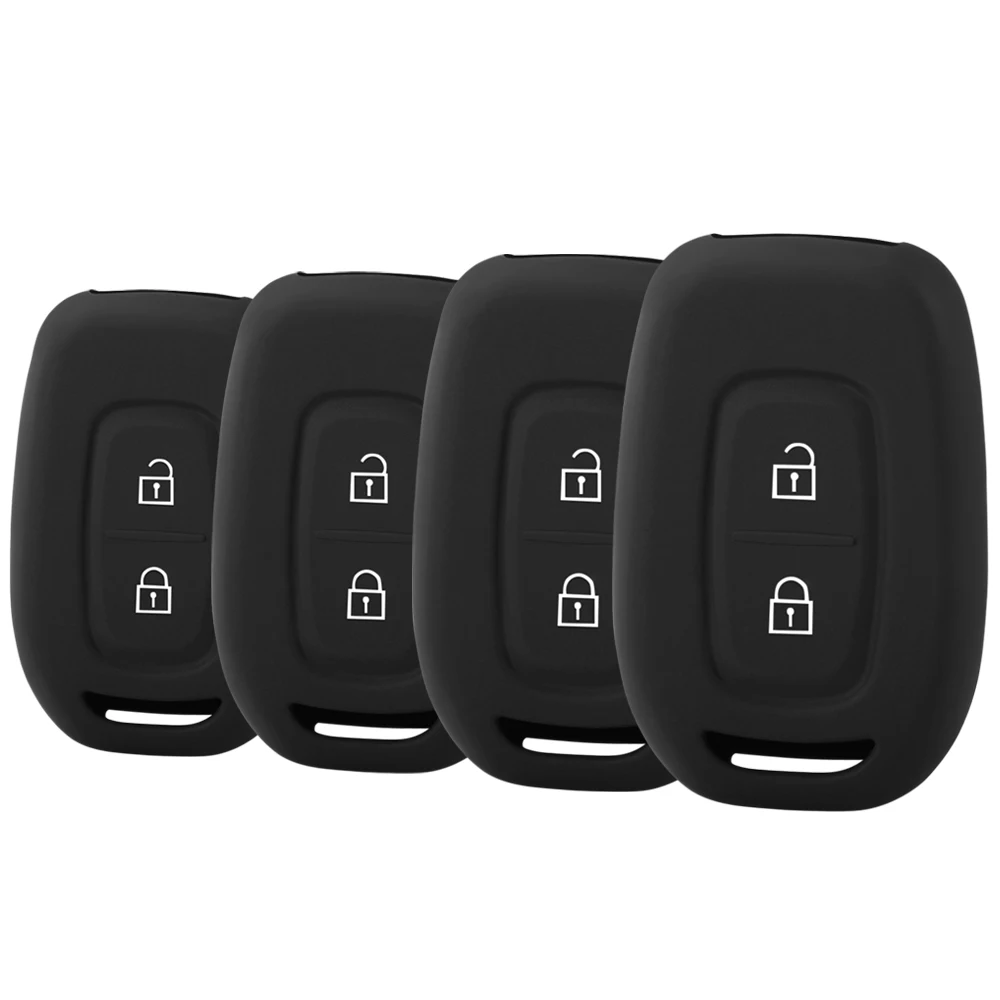 

Silicone Car Key FOB for Renault Duster dacia Scenic Master Megane Logan Clio Captur Keyless Rubber Case Cover Protect