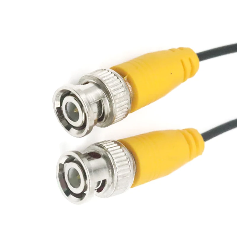 BNC DC Plug Cable 5M/10M/15M/20M/30M/40M/50M CCTV Video Output Cable For AHD TVI CVI Analog System DVR Kit Accessories