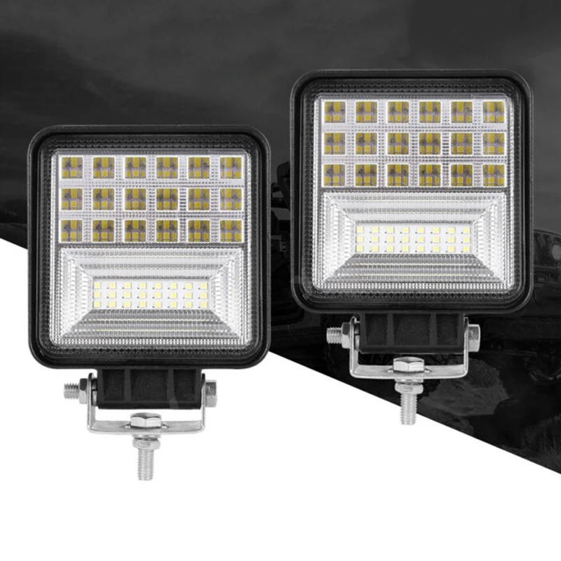 

Boat Auto Car Truck 48W 45-LEDs Work Light Bar Flood Spotlight Driving Fog Lamps Replace Part