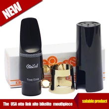 Сша otto link альт бакелит жесткий резиновый мундштук Eb альт саксофон мундштук