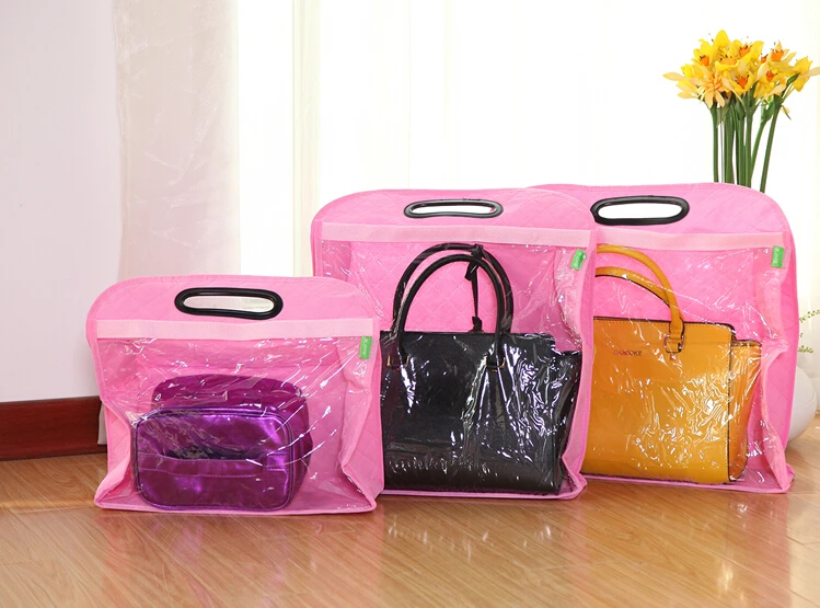 Non Woven Handbag Dust Proof Covers Wardrobe Wall Hanging Bags Non Woven Handbag Dust Proof Covers Wardrobe Wall Hanging Bags Storage In From Home Garden On Aliexpress Alibaba