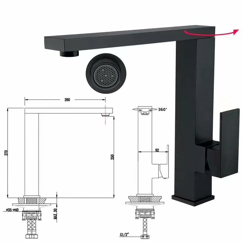 black kitchen faucets 2