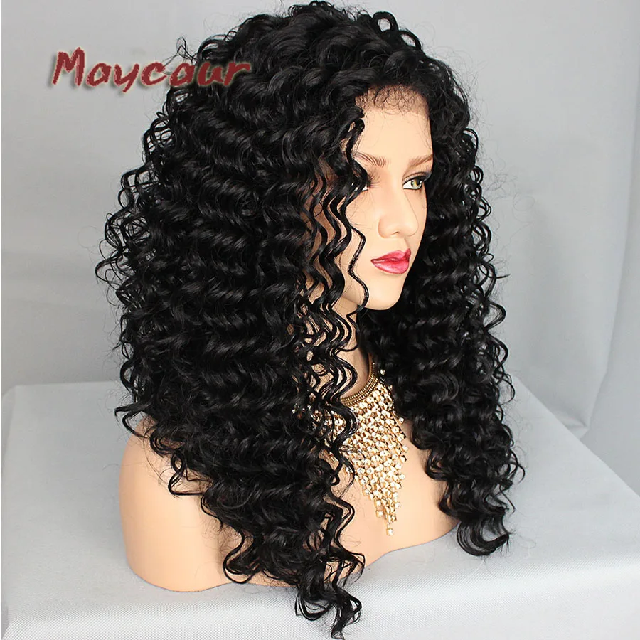 Парики из искусственных волос на кружеве Maycaur|wig curly|wigs for blackswigs black women |