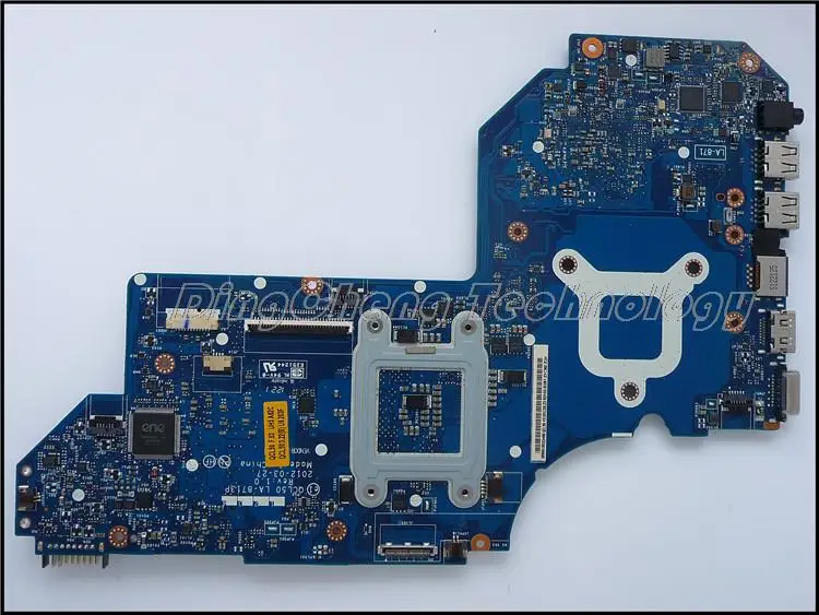 

SHELI laptop Motherboard For hp M6-1000 687227-001 LA-8715P for AMD cpu with integrated graphics card 100% tested