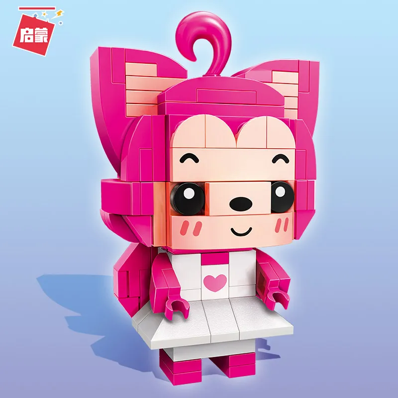 Обучающий строительный блочные идеи Brickheadz персик мультяшная кукла рисунок 131 Обучающие Кирпичи подарок-игрушка для мальчика-без коробки