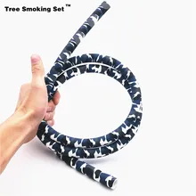 Камуфляжный силиконовый шланг для кальяна Cachimba длиной 1,5 м, аксессуары для кальяна, водопровод, наргиле, табак Sheesha TGUAN0233