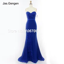 Реальные фотографии удивительные вышивка кружево Русалка платье на выпускной с лифом сердечком без бретелек сбоку разрезы бисером Sash вечерние платья