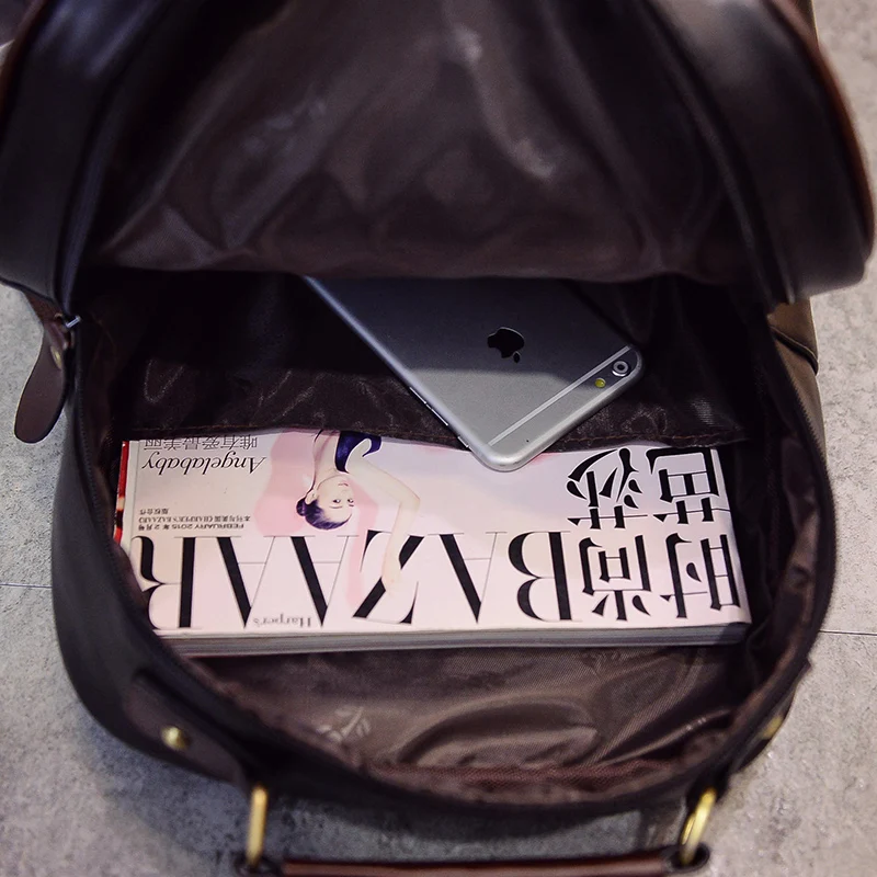 Женский рюкзак из искусственной кожи Сумка 2021 Корейская версия новой Англии