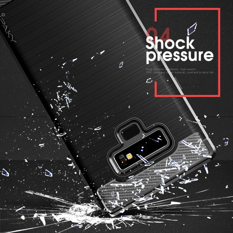 Чехол для Samsung Note 9 IPAKY S10e S10 S9 S8 Plus силиконовый гибридный противоударный чехол из