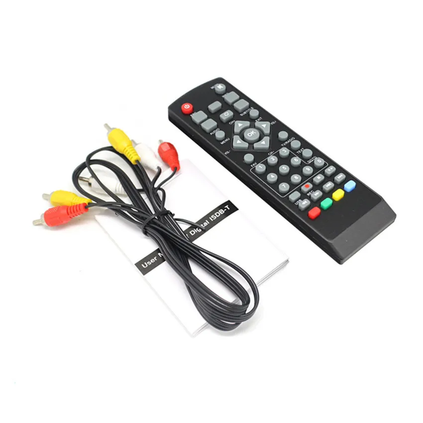 HD DVB ISDB T тюнер телеприставка наземный ТВ-тюнер приемник Поддержка H264 MPEG4 FTA HDMI ТВ-приставка для стран Южной Африки