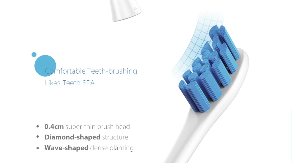 2pcs Oclean One / SE Replacement Brush Heads for Electric Sonic Toothbrush 