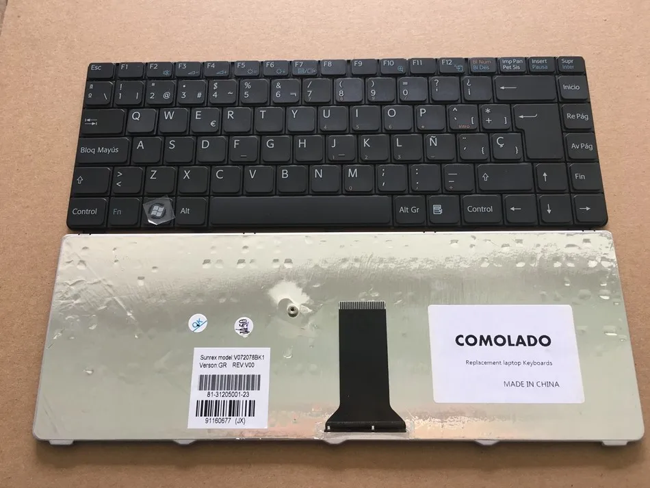 Sp Испанский для Sony Vaio VGN-NR VGN-NS NR NS PCG-7151M PCG-7153M PCG-7154M черная клавиатура ноутбука sp Layout