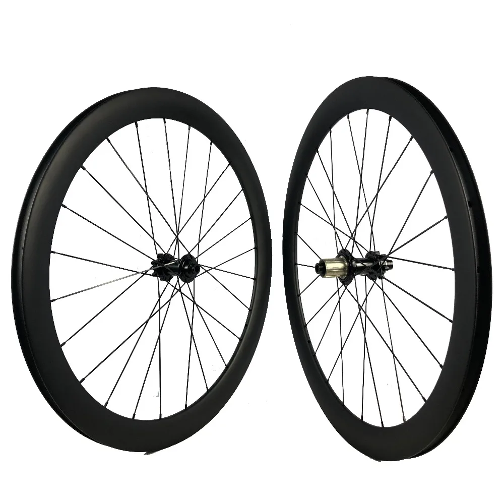 

Six Bolt Carbon Wheel 35mm 38mm 45mm 50mm 60mm 88mm Clincher/Tubular Cyclocross Road Wheelset Disc Brake Thru Axle/Quick Release