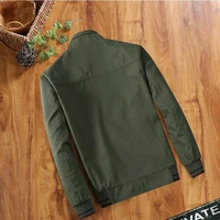 DIMUSI Spring Mens Bomber Jackets Fashion Men Outwear Windbreaker Stand Collar Jacket Man Slim Baseball Reversible Clothing 2