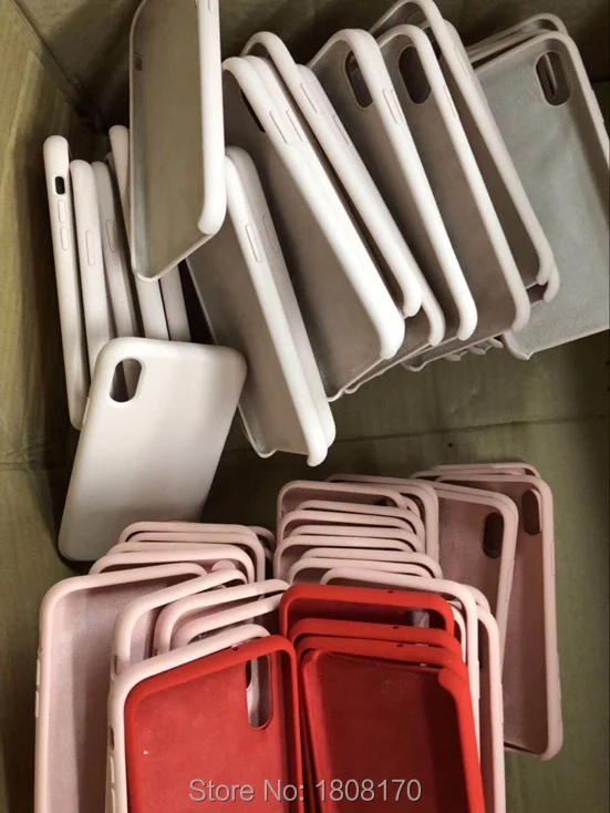 Жидкий силикон мягкий гелевый Чехол для Iphone XR XS Max X, 8, 7, 6, 6 S, Plus, 5, 5G 5S для samsung Galaxy S9 S8 кожного покрова посылка 60 шт