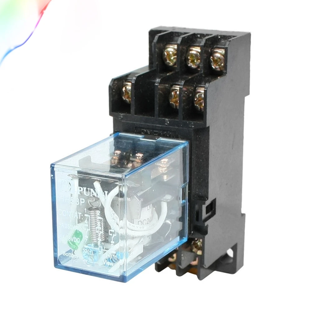 

MY3 HH53P MY3NJ 11-Pin AC12V/AC24V/AC110V/AC220V Coil General Purpose Micro Mini Relay Intermediate Electromagnetic Relay