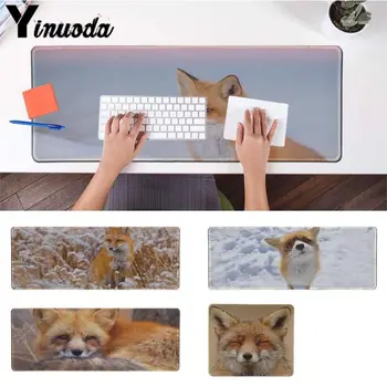 

Yinuoda Funny Animals Deserts Ear Fox DIY Design Pattern Game mousepad Size for 180*220 200*250 250*290 300*900 and 400*900*2mm